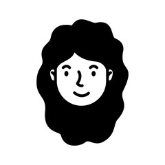 head woman face avatar character