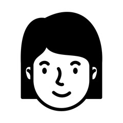 head woman face avatar character