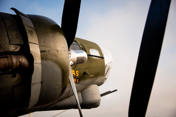 B-17 basking in the sunlight