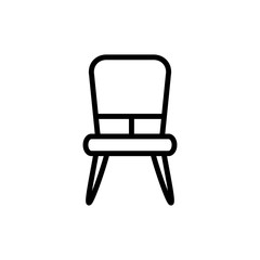 Chair icon trendy