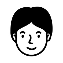 head man face avatar character