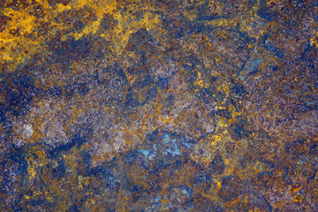 Rust on metal sheet, abstract grunge background