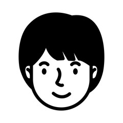 head man face avatar character