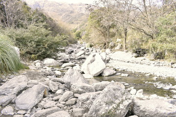 montaña rio