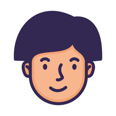 head man face avatar character