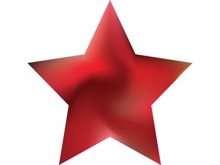 Obraz premium Abstract background in the form of pentagram.