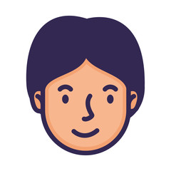 head man face avatar character