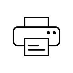 printer icon trendy
