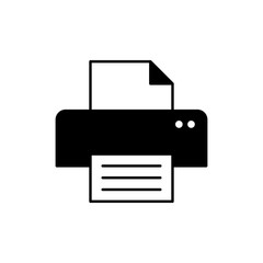 printer icon trendy