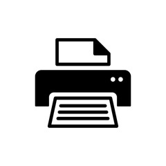 printer icon trendy