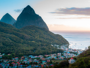 Pitons close up