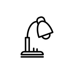 Table lamp icon