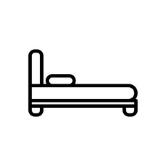 bed icon trendy