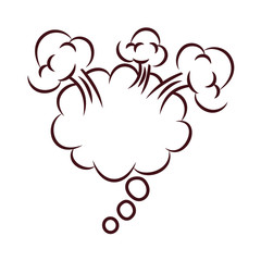 expresion cloud pop art style