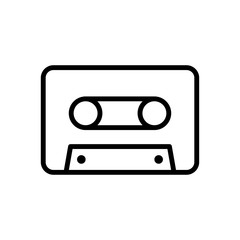 Cassette icon trendy