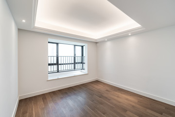 interior of a modern home empty room