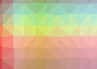 Obraz premium theme abstract background triangles trianglify colorful beautiful simple pattern design wallpaper illustration texture