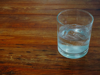 Water in glass