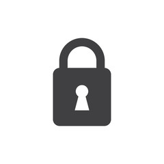 Pad Lock Icon, Security Icon, Safety Icon