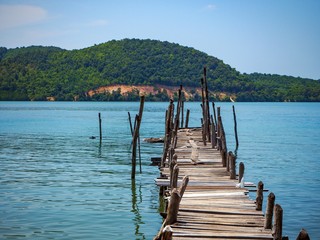 wooden bridge