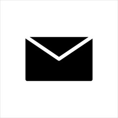 Mail icon with trendy flat line style icon for web, logo, app, UI design. isolated on white background. vector illustration eps 10