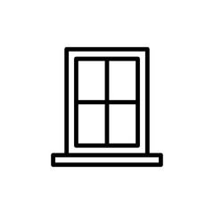 Window icon trendy