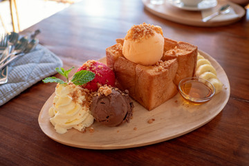 Ice Cream Bread Sweet