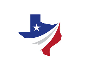 Creative Texas Logo, Icon, vector illustration