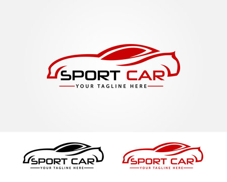 Creative Auto style car logo design, Vector Template with concept sports vehicle.