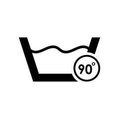 Laundry icon : wash water