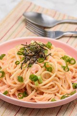 和風タラコパスタ