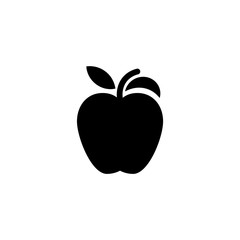 Apple icon on a white background.