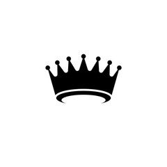 Royal crown icon on a white background.
