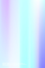 Fototapeta premium Holographic, Vector, Glossy Cover. Soft Color. 