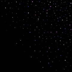 Purple glitter star confetti little spark violet