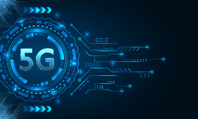 5G New Wireless Internet Wi-fi Connection, HUD Elements