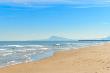 Fototapeta premium Gandia Strand Spanien