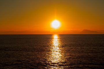 Gandia ,  Strand ,   Sonnenaufgang , Spanien