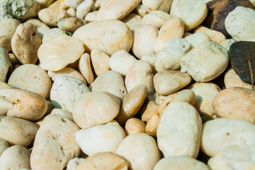 pebbles sea stone background