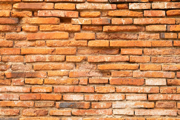Background of old brick wall with vintage. For background concept.