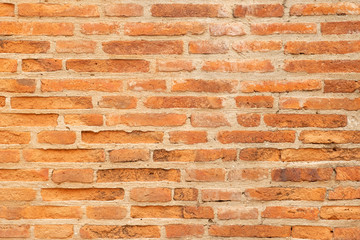 Background of old brick wall with vintage. For background concept.