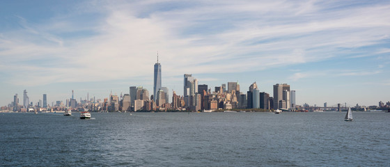South Manhattan from a Hudson river ferry