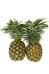 Obraz premium Two Pineapple Fruit