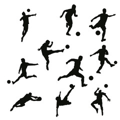 Soccer Silhouette
