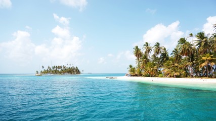 Tropical islands of San Blas, Panama