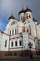 Obraz premium Alexander-Newski-Kathedrale in Tallinn. Estland