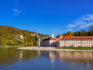 Fototapeta na wymiar Kloster Weltenburg an der Donau, Niederbayern, Deutschland