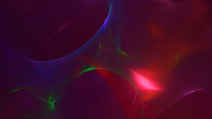 Fractal 3D rendering abstract light surreal background