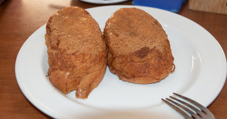 Torrija, también llamada tostada francesa
