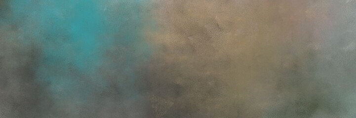 dim gray, rosy brown and cadet blue colored vintage abstract painted background with space for text or image